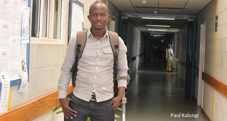 Paul Kalungi, nursing student, Uganda